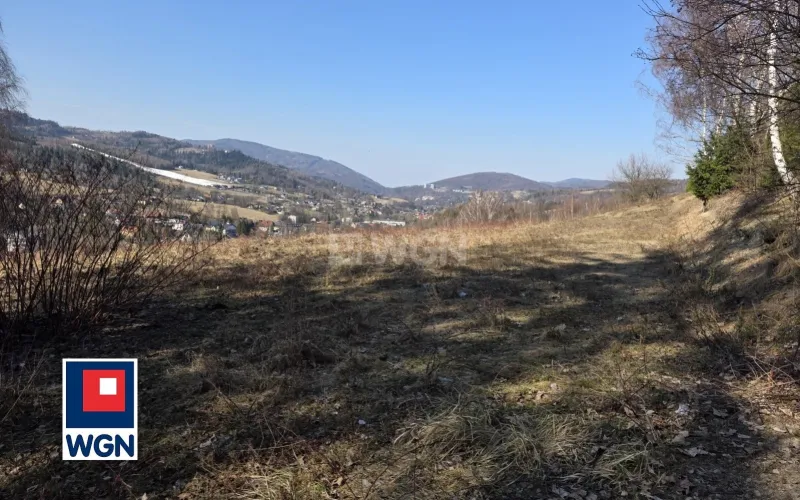Grunt budowlany jednorodzinny na  sprzedaż Wisła - Widokowa działka
